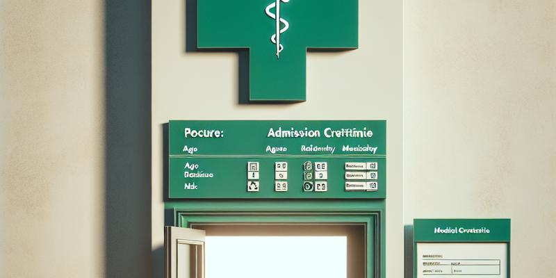 Accès Santé : Les Critères d'Admission