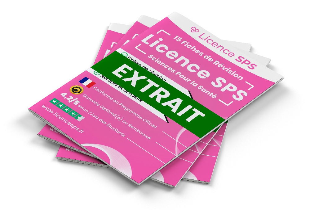 15 Fiches Révision gratuites Licence SPS